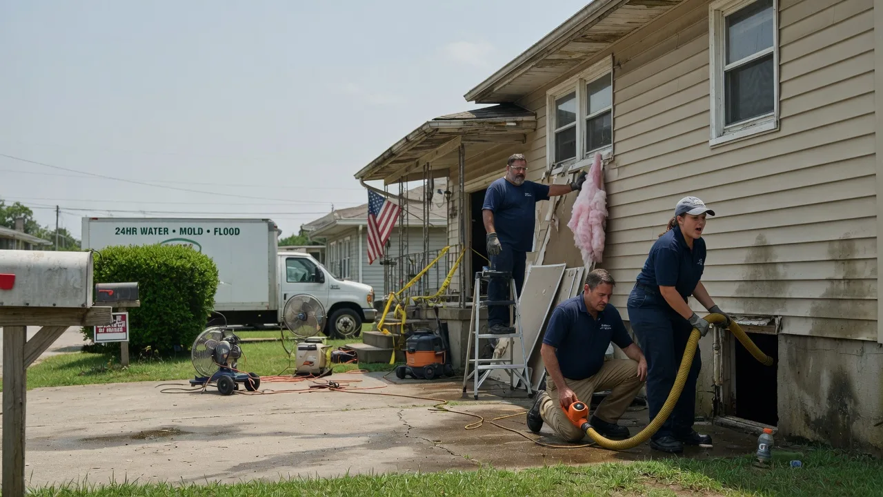 Water Damage Repair in Mccaulley, TX near me